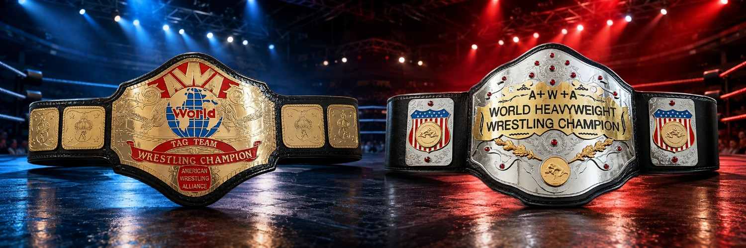 AWA Championship Belts – AWA Wrestling Title Replicas